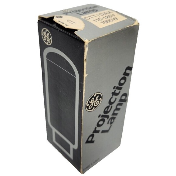 GE CTT/DAX 1000 Watt 115-125 Vol Projection Lamp 1000 General Electric NOS - Picture 2 of 7